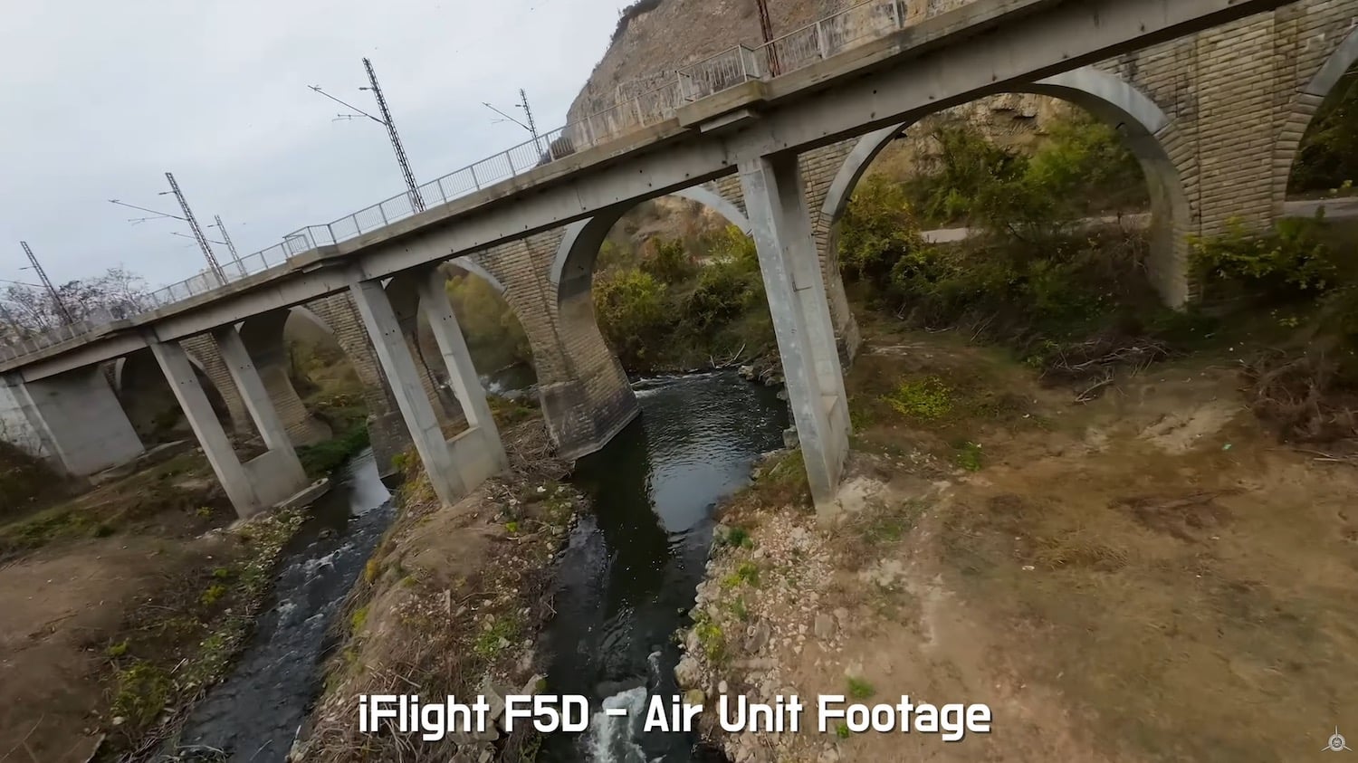 Soft-mounted DJI O3 Air Unit camera on the iFlight Nazgul Evoque F5D V2 frame.