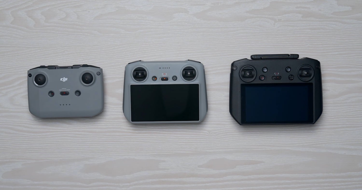 So there are 4 major differences between the Mavic 3 & Mavic 3 Classic. The first is the single camera instead of the dual camera setup that the Mavic 3 and Mavic 3 Cine have – so DJI removed the telephoto lens just leaving us with that same primary 4/3 sensor.