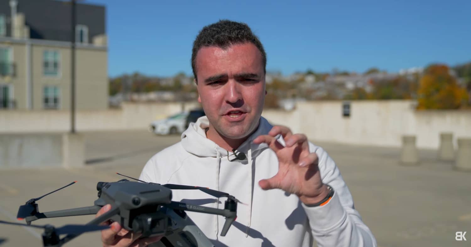 Mavic 3 Classic held up as Billy Kyle compares it with the pricier Mavic 3.