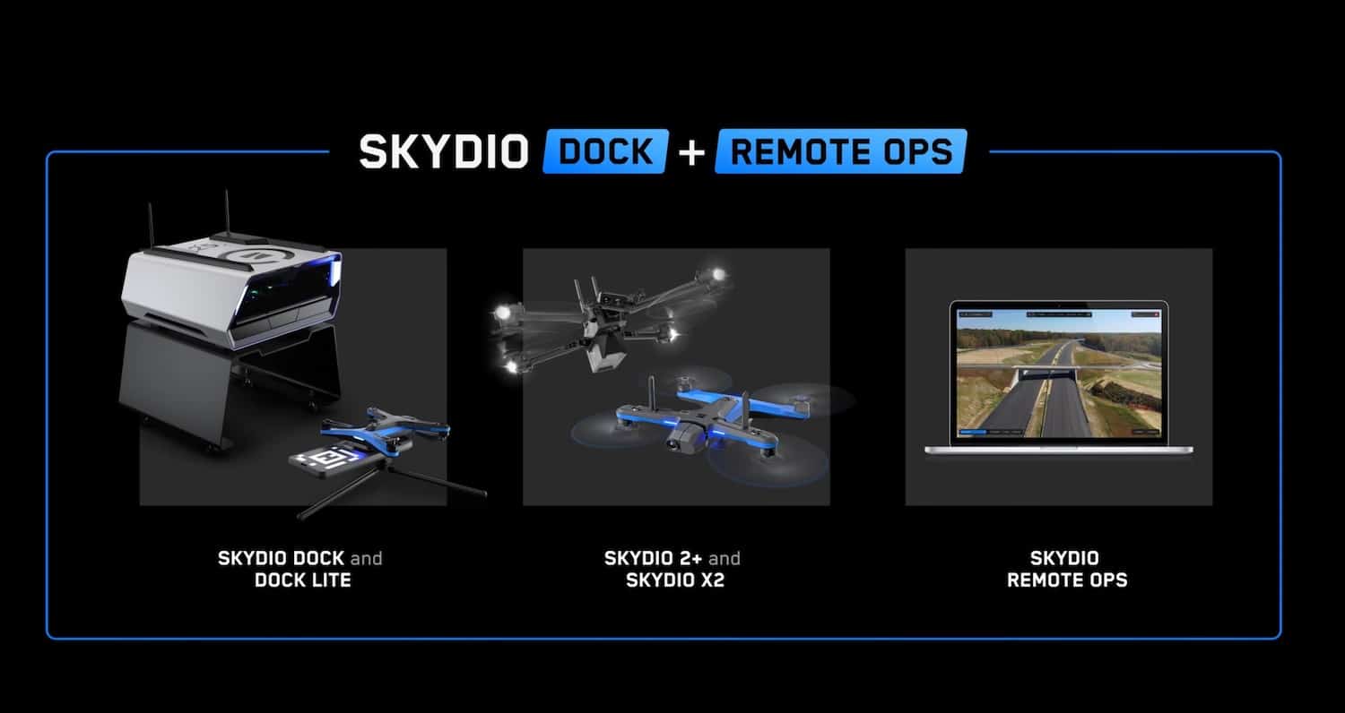 Today, Skydio launched its new Skydio Dock, specifically for remote drone operations. The California-based drone manufacturer says that the Skydio Dock lives on-site so that you don't have to!