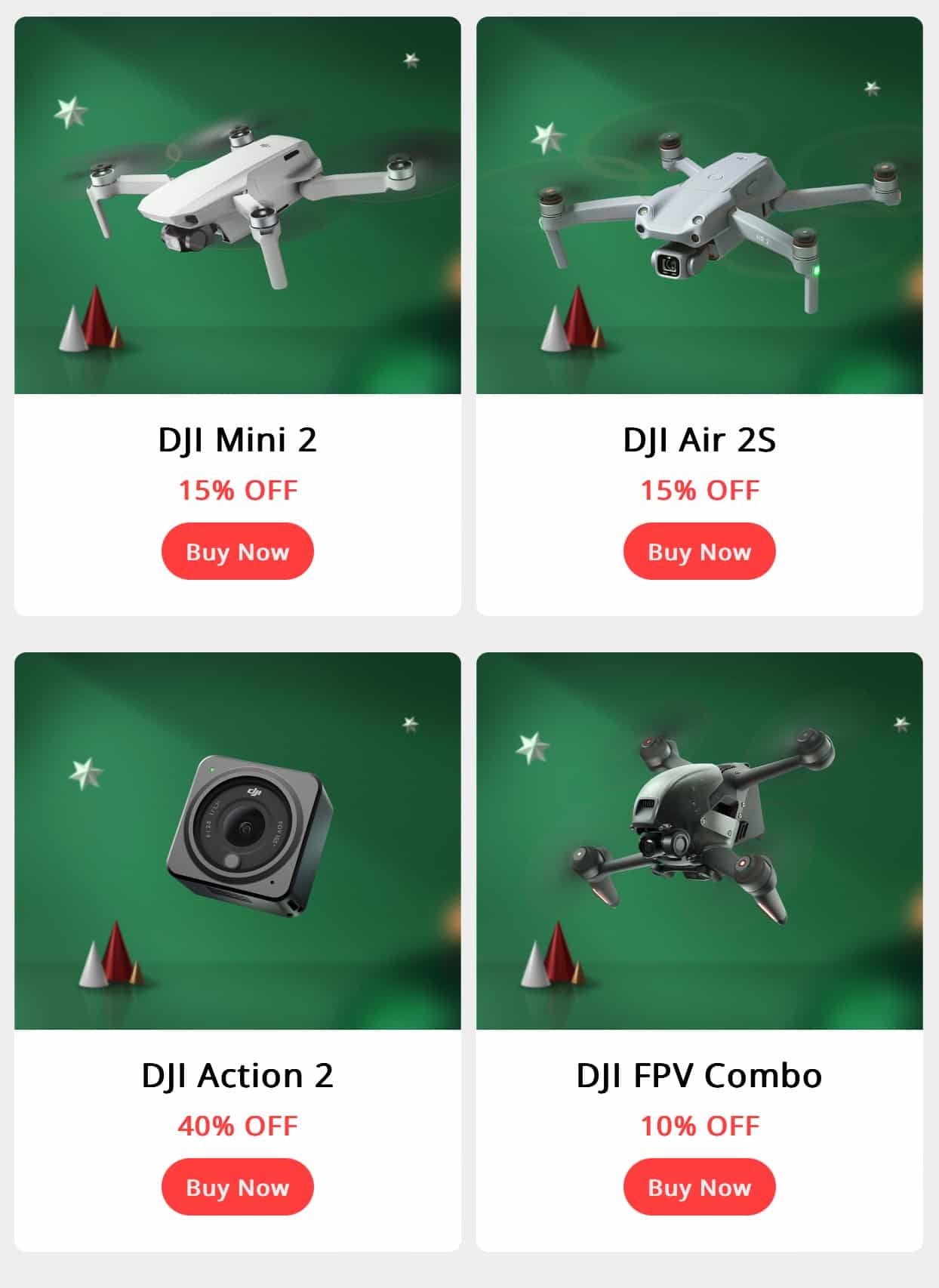 DJI Holiday Sale