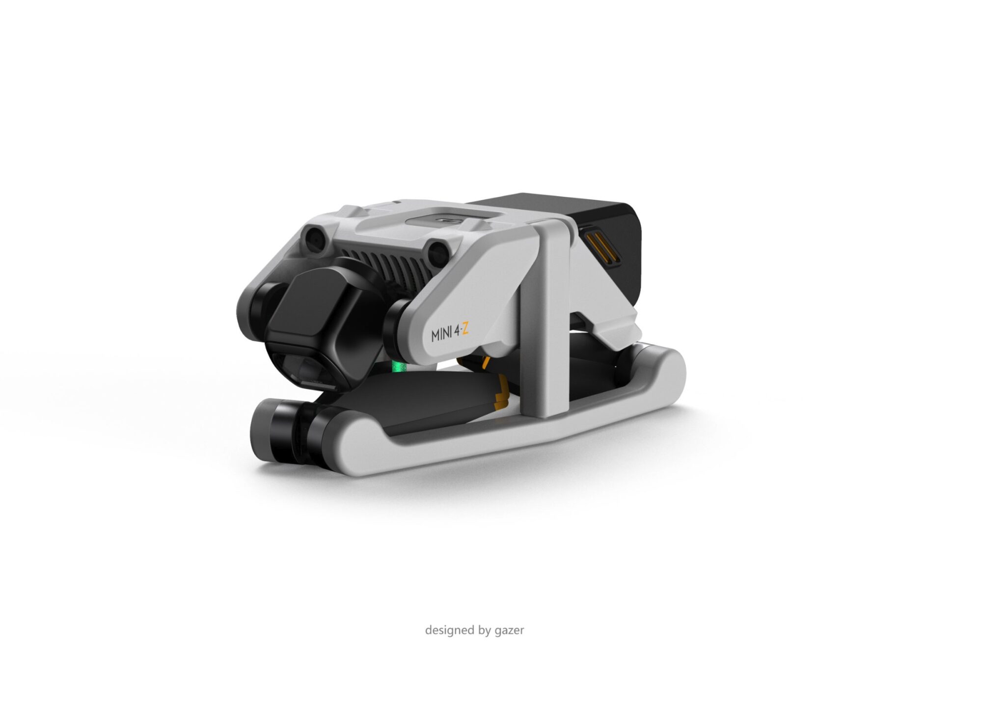 DJI Mini 4 prototype designed by drone enthusiast