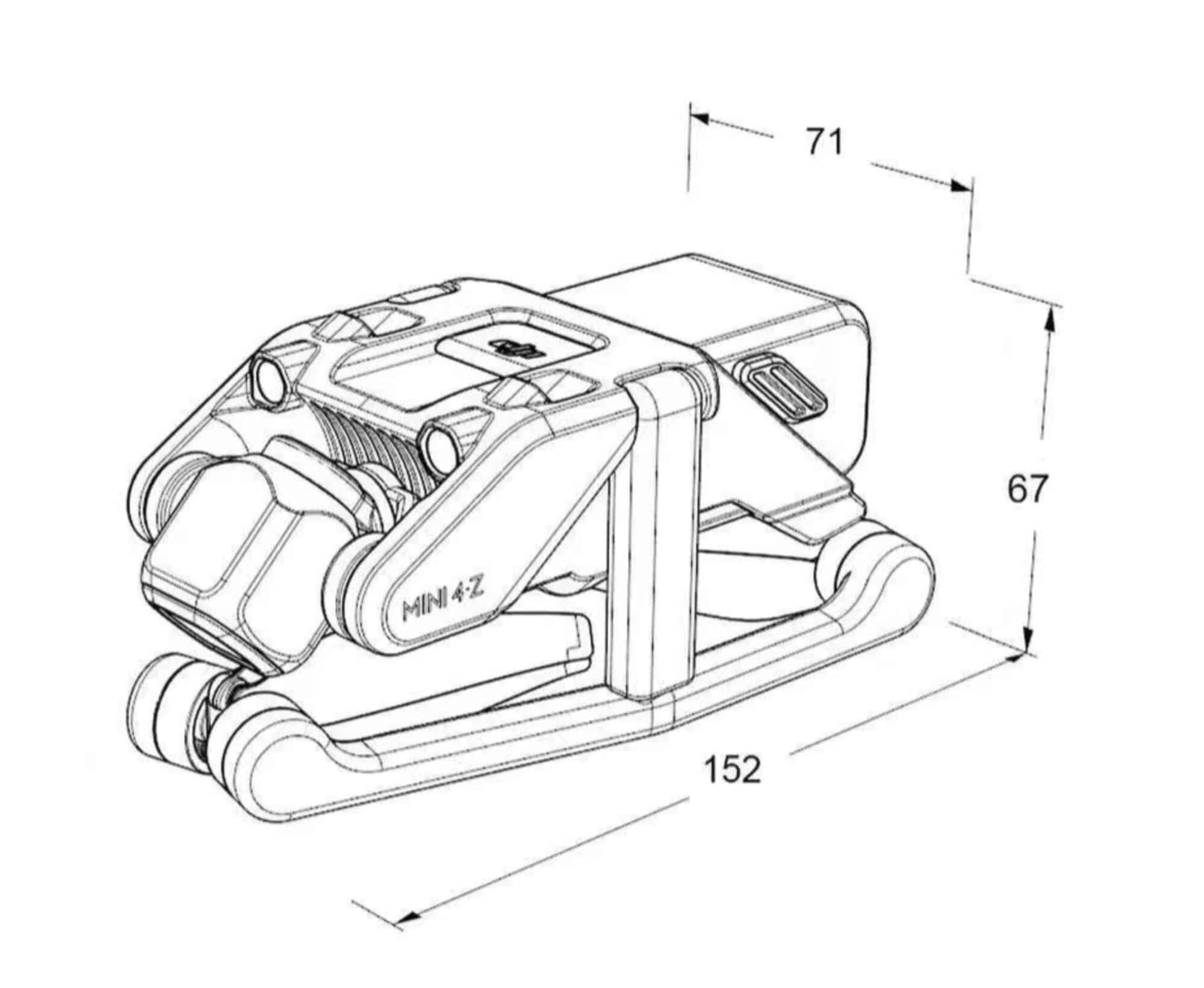 DJI Mini 4 prototype designed by drone enthusiast