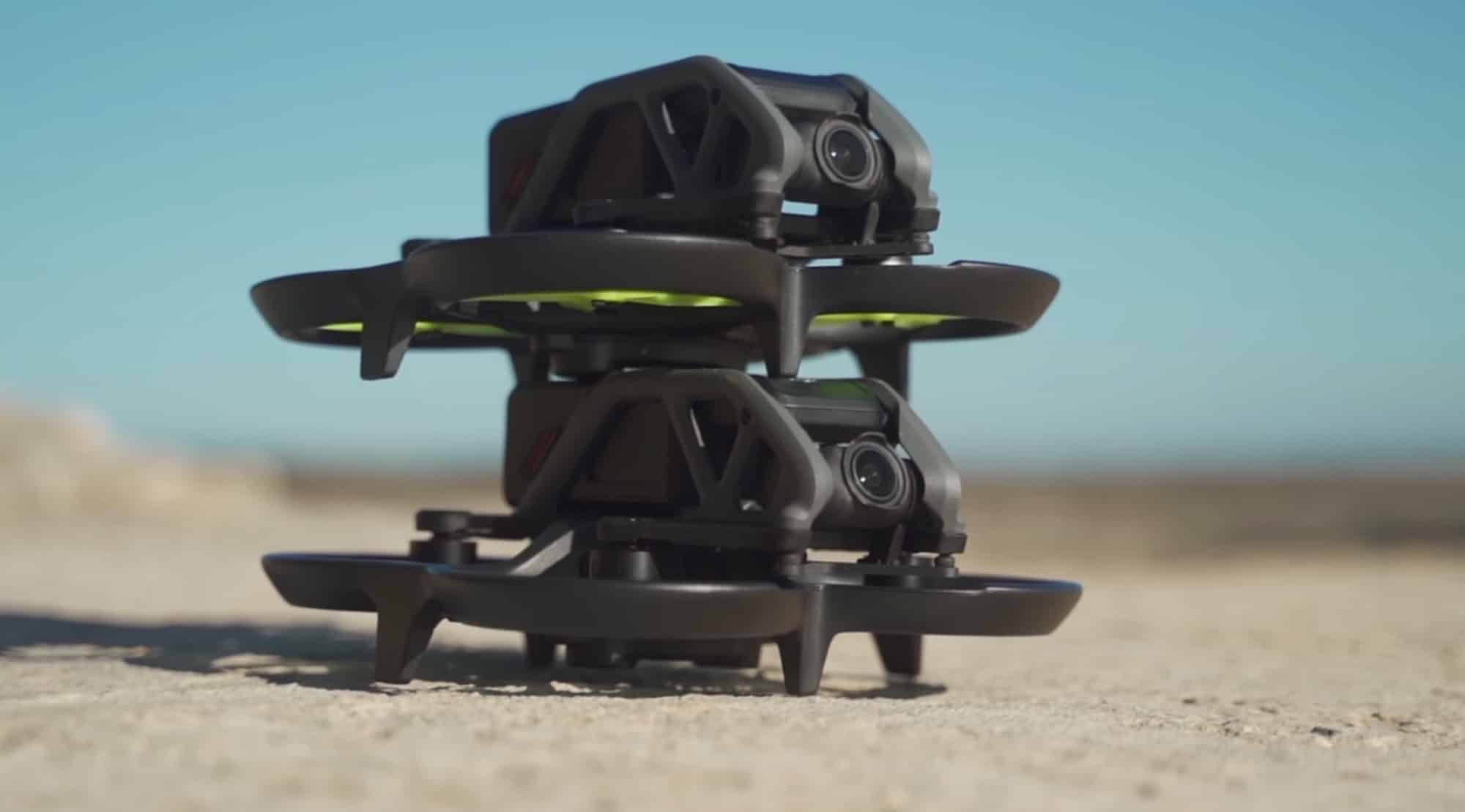 The modified DJI Avata that Mike from Drone Supremacy flew for months.