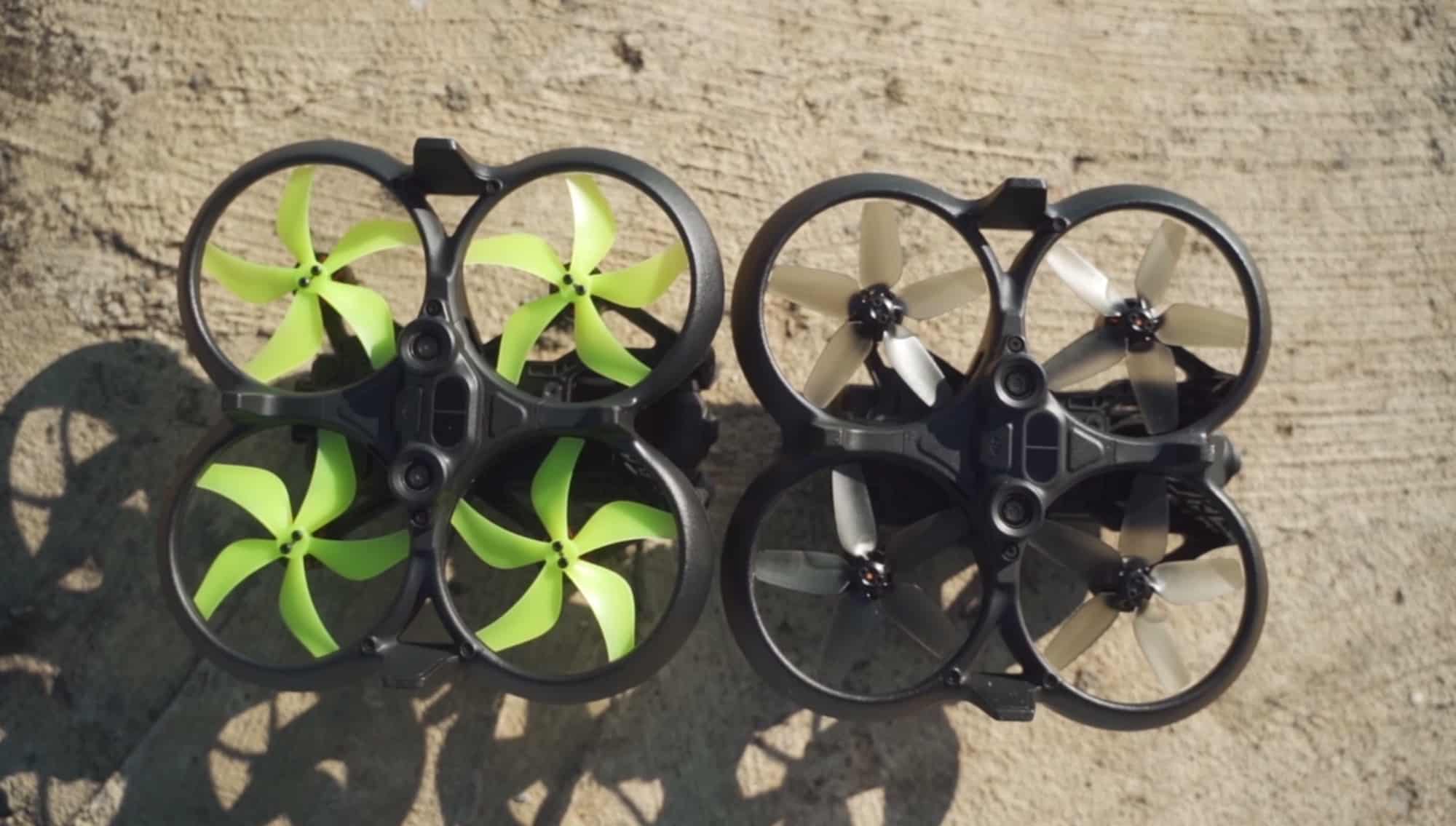 Aftermarket Access Flying 157 motors fitted to the Avata for extra punch.