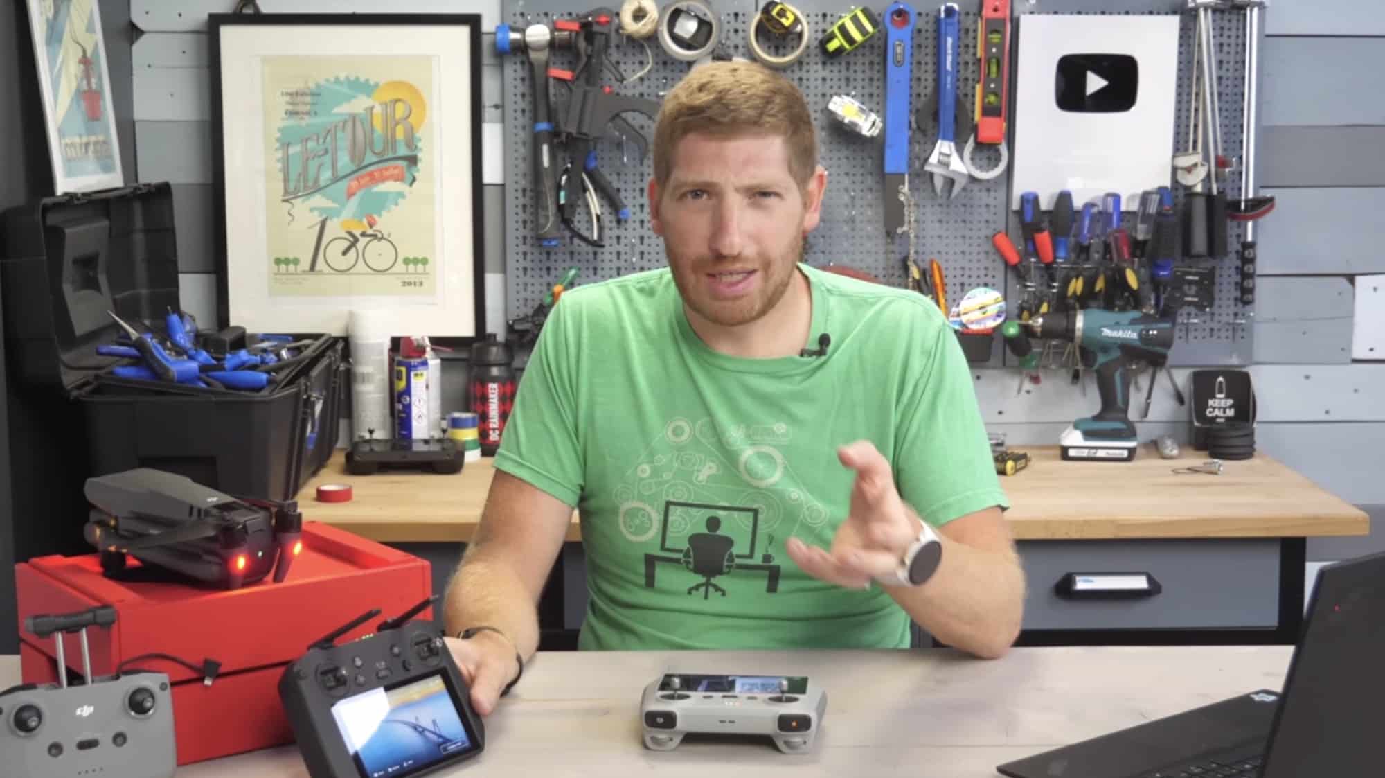 The DJI RC Pro, still the pick when HDMI output or third-party apps are needed.