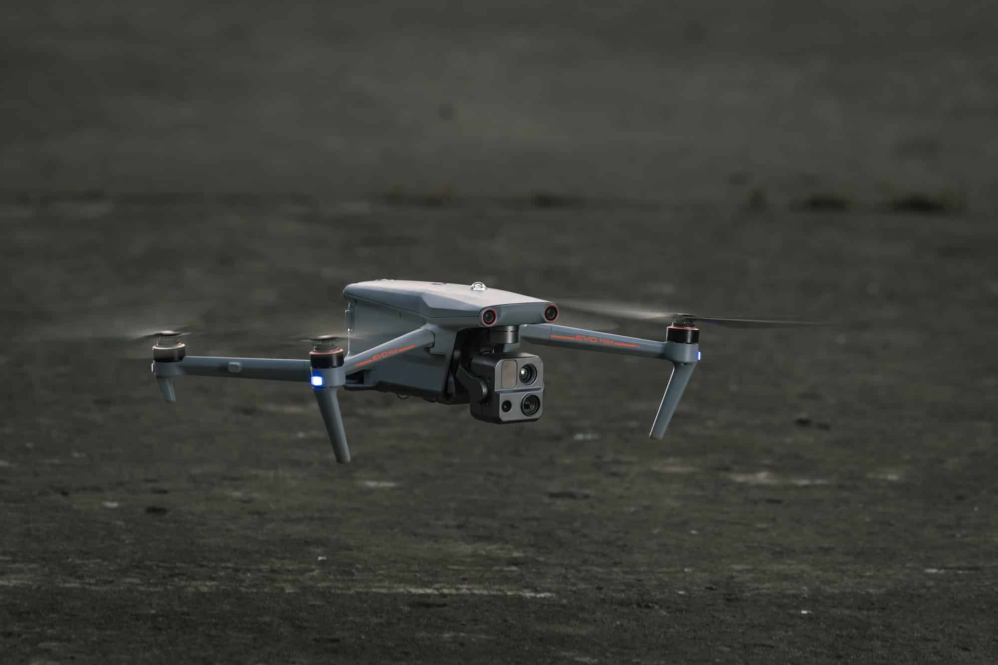 The Autel EVO Max 4T, the enterprise drone Autel Robotics launched at CES 2023.