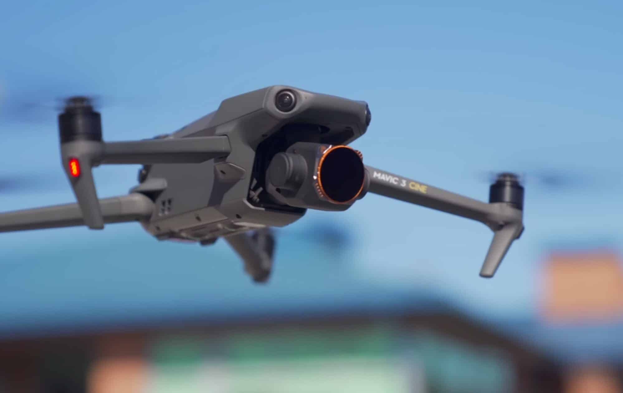 DJI Mavic 3 Cine with ND-Filter. Evolution of the DJI Mavic 3 - The Camera Drone That Keeps Getting Better with each Firmware Update. 