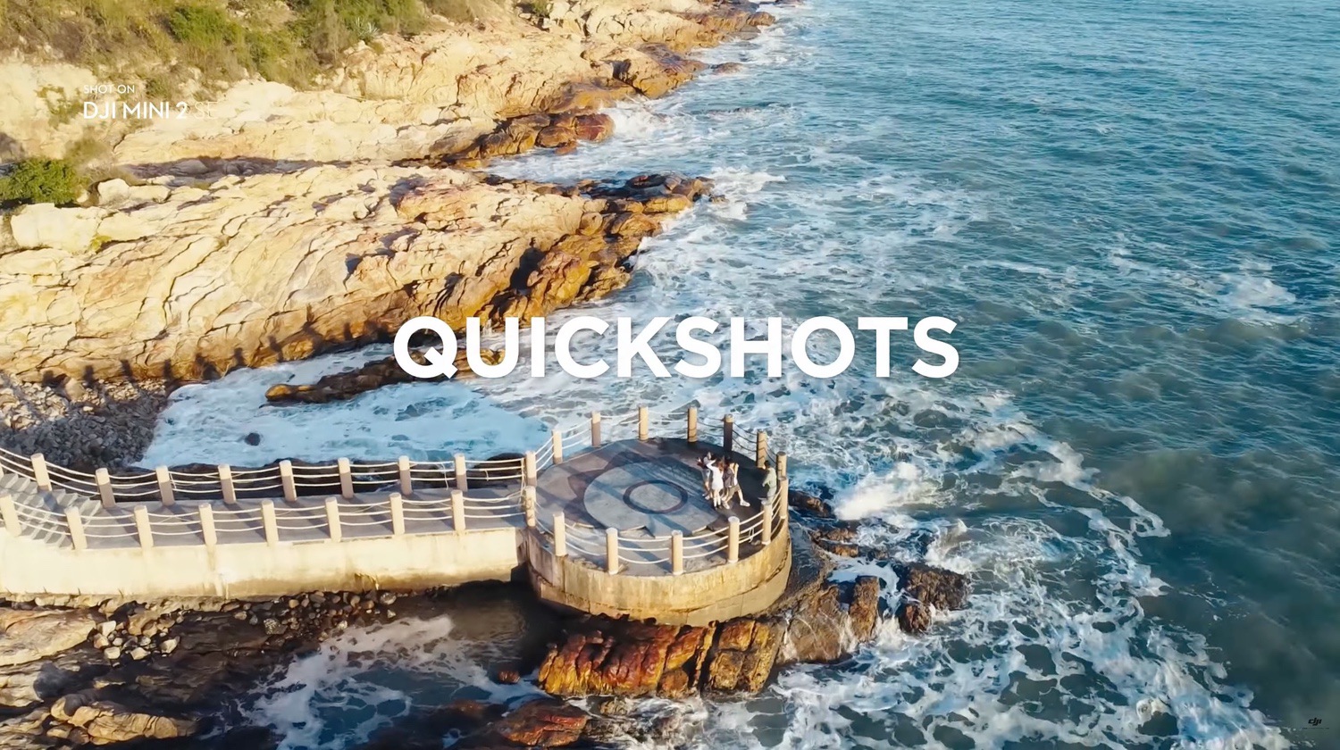 Another view of the DJI Mini 2 SE from DJI's launch imagery.