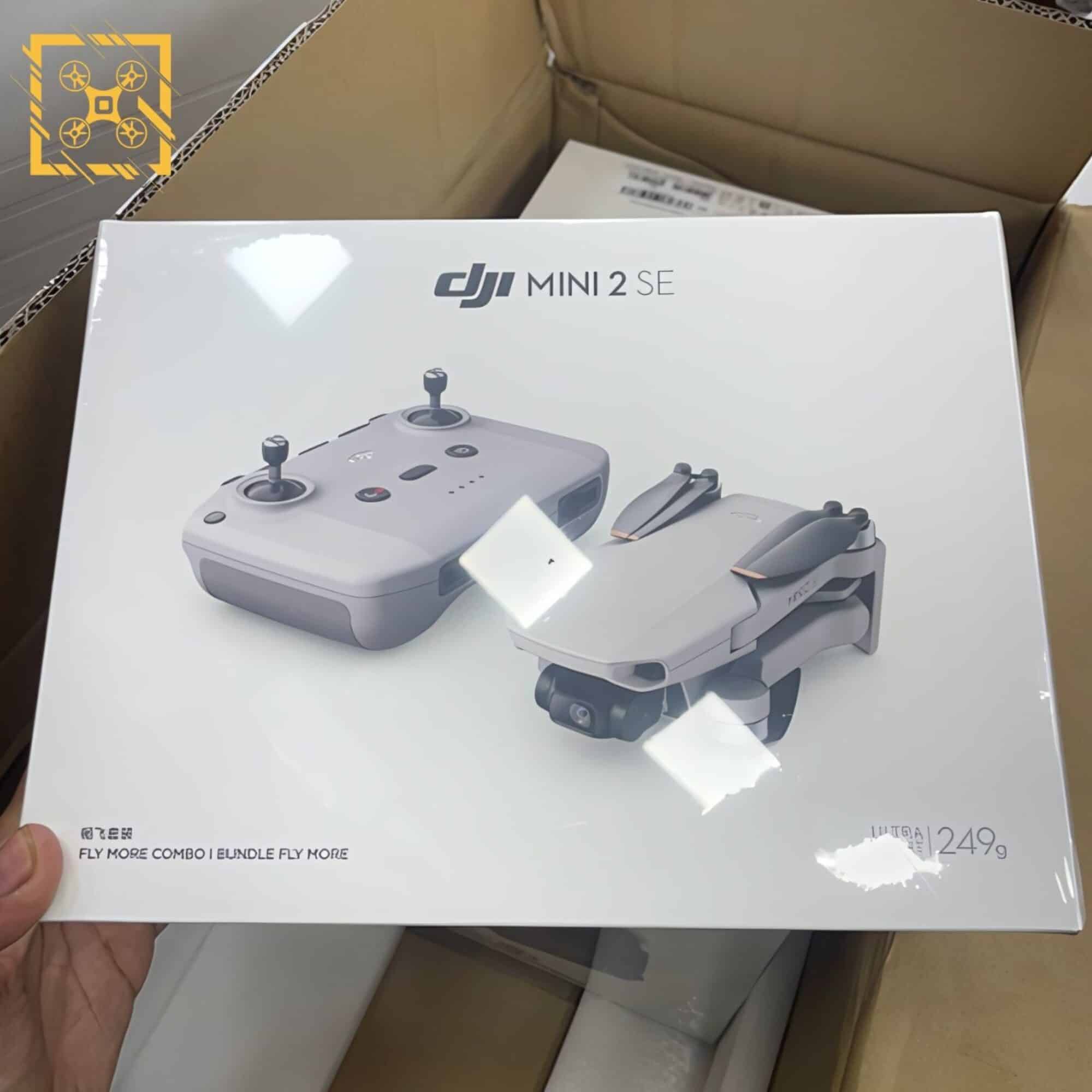 Square DJI Mini 2 SE marketing image that surfaced ahead of the announcement.