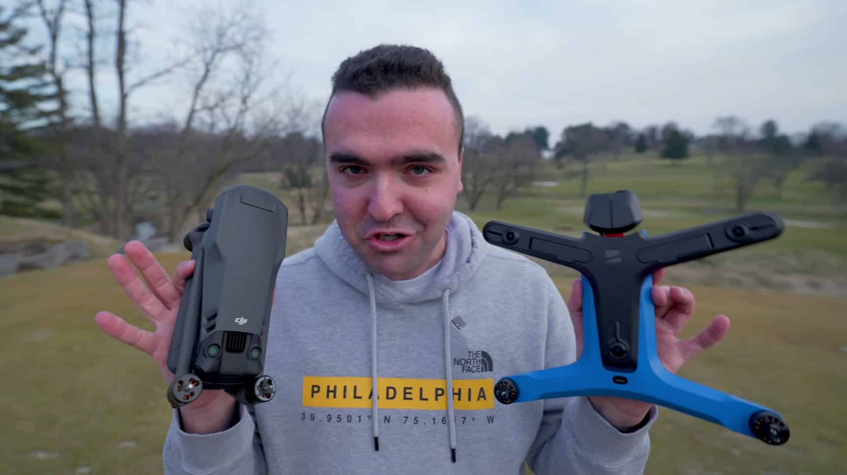 Alright, so Skydio 2 versus DJI Mavic 3 tracking. This is probably a video I should have done right when the DJI Mavic 3 came out, as this drone got a massive overhaul to its obstacle avoidance system