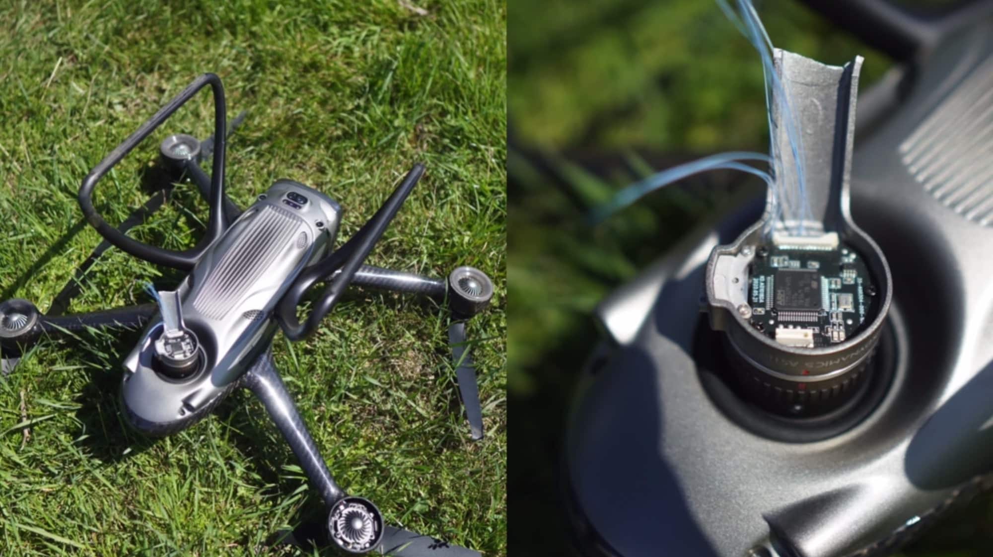 The xDynamics Evolve 2 that replaced the reviewer's crashed first unit.