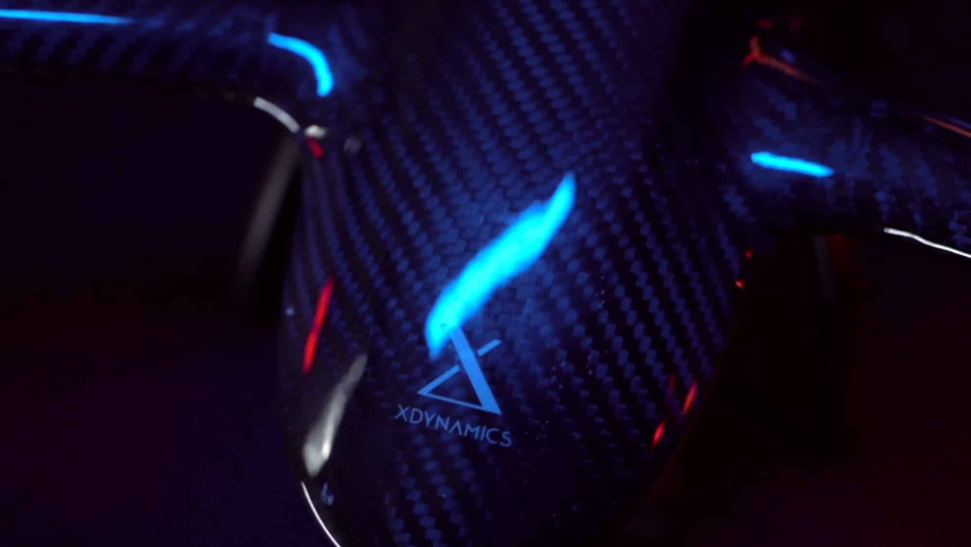 The xDynamics Evolve 2 cinema drone, a $3,699 quadcopter with interchangeable lenses.