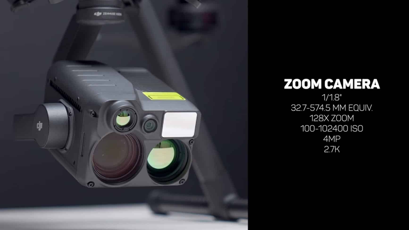 The Starlight zoom camera, the main sensor on the Zenmuse H20N payload.
