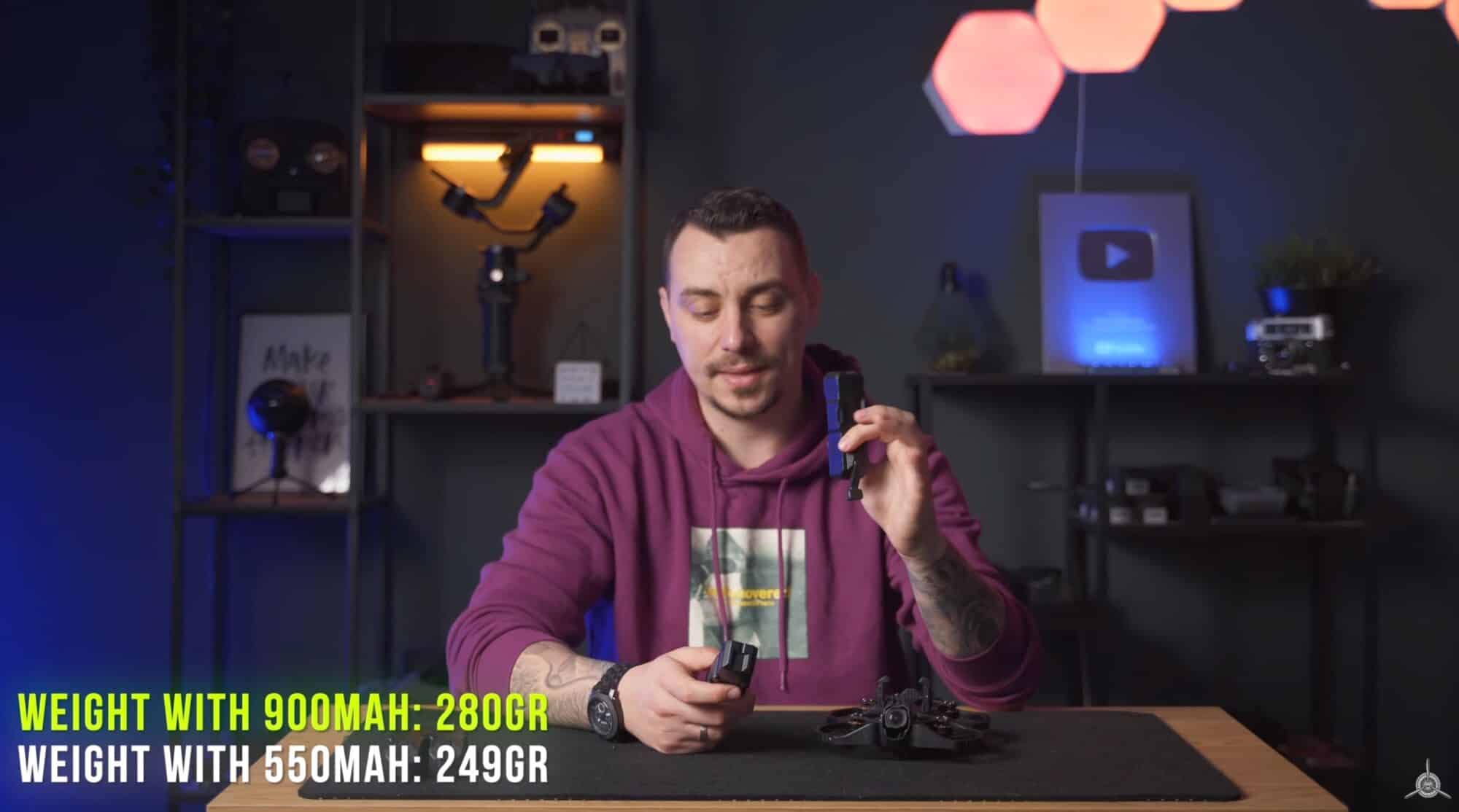 The iFlight charging board used to top up the Defender 25 battery packs.