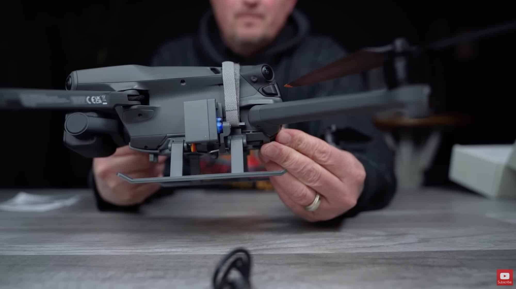 The Hanatora payload release for the DJI Mavic 3, with landing gear built in.