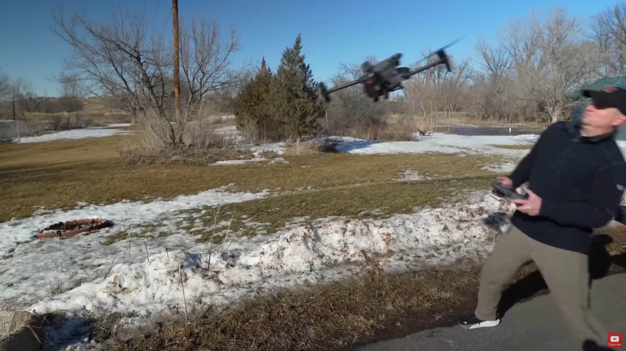 Sport mode on a DJI drone, which switches obstacle avoidance off until it is reset.