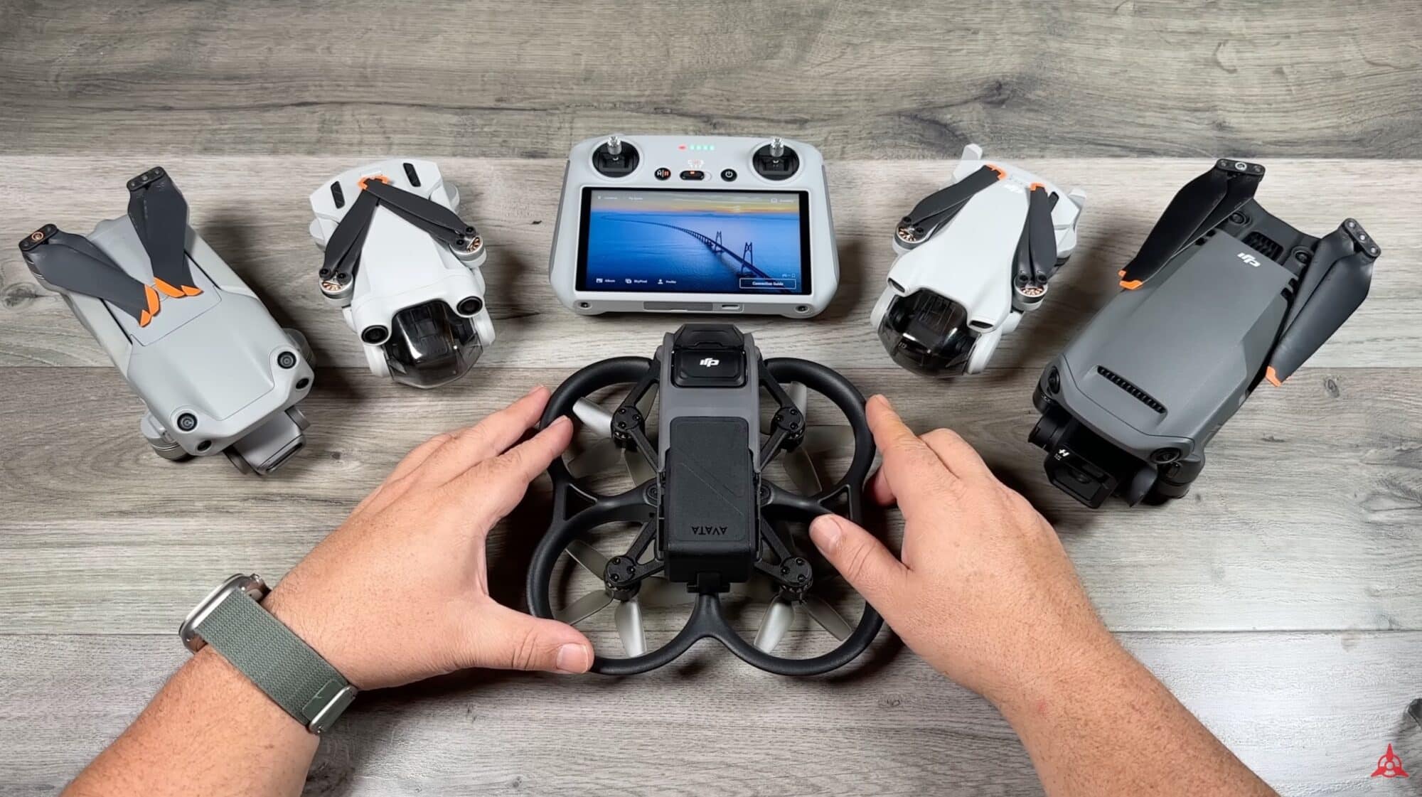 The DJI Avata, the cinewhoop FPV drone Shawn calls his favorite.