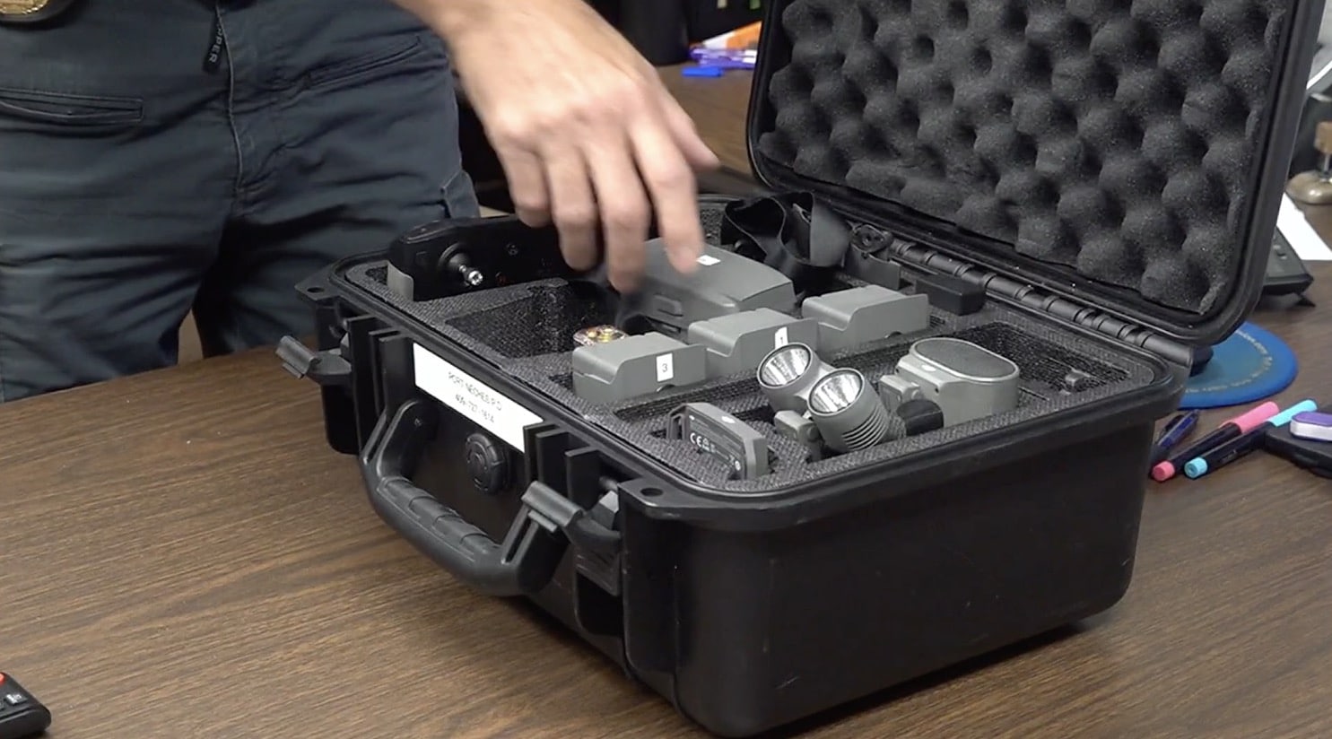 Video footage from the DJI drone shows how the Port Neches Police Department was able to apprehend a suspect in a theft case with the assistance of a DJI Mavic 2 Enterprise Advanced equipped with a thermal camera.