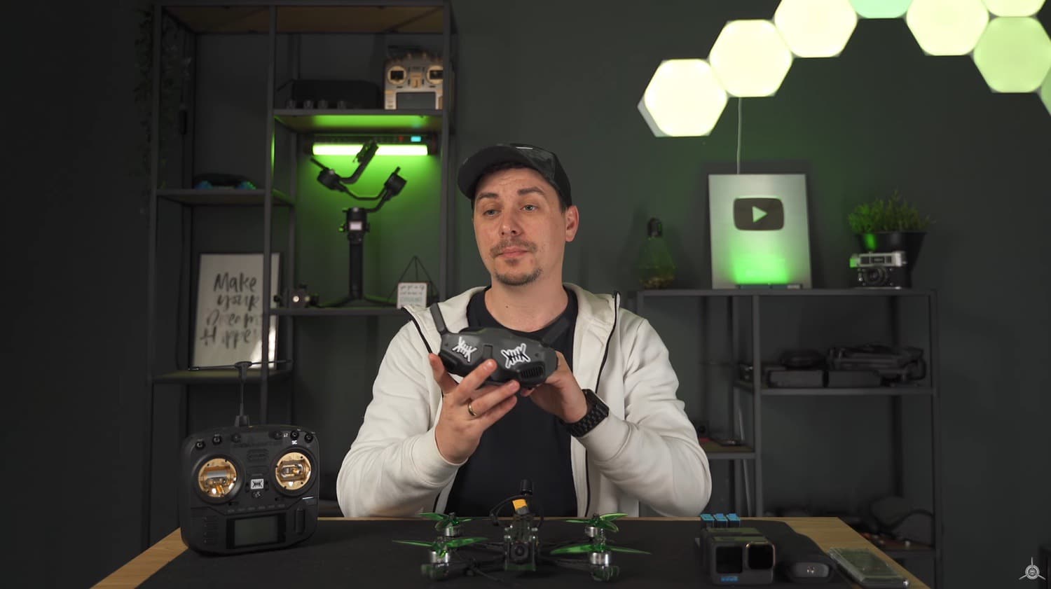 The DJI Goggles 2 setup discussed in this FPV signal and range rundown.