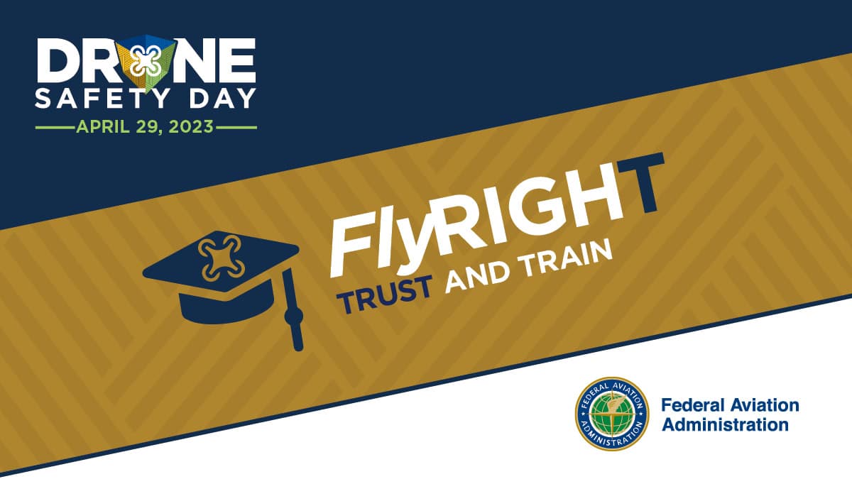 The Federal Aviation Administration (FAA) Drone Safety Day takes place on April 29th, 2023.