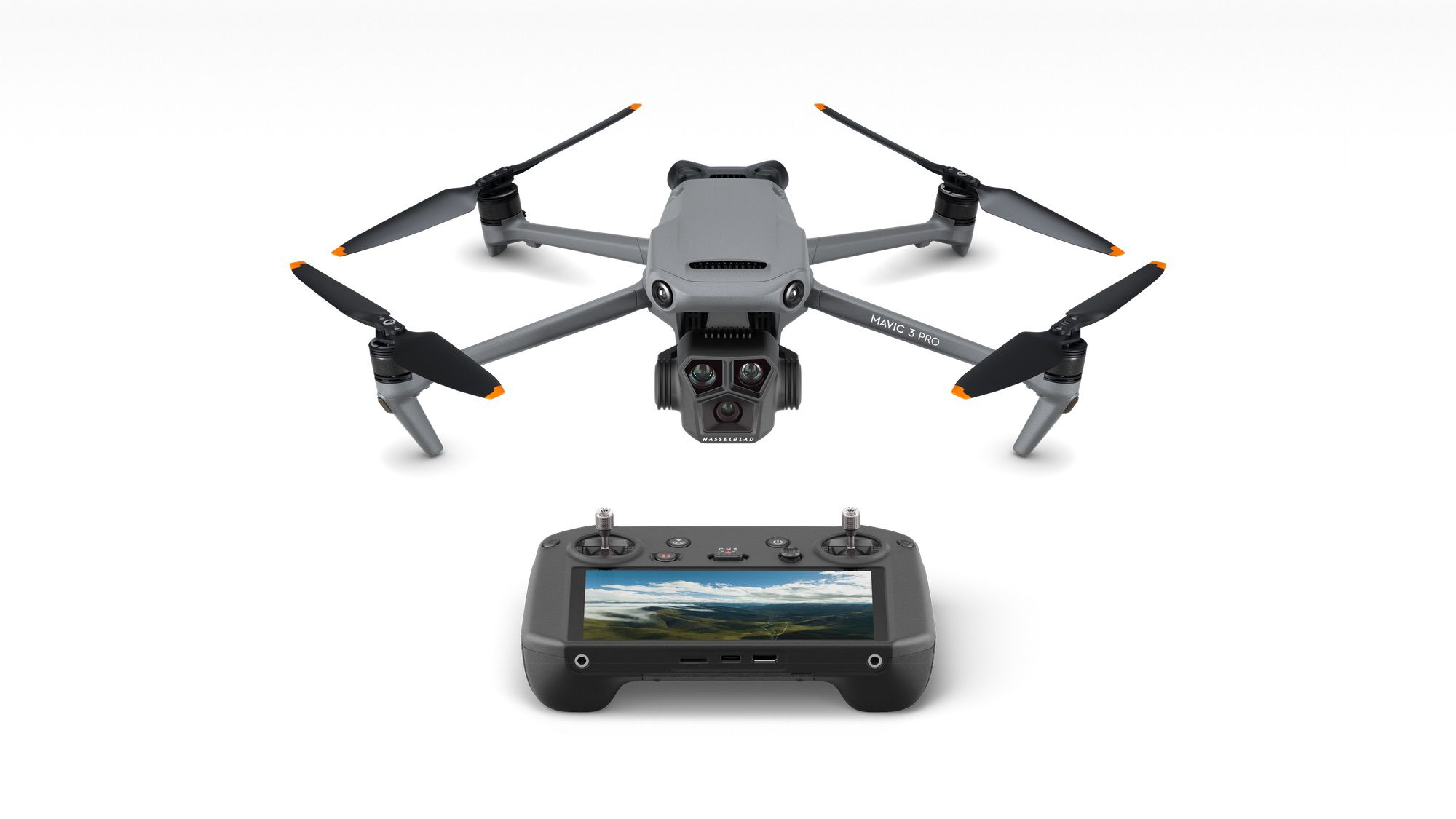 The Mavic 3 Pro, available from $2,199 with the DJI RC.