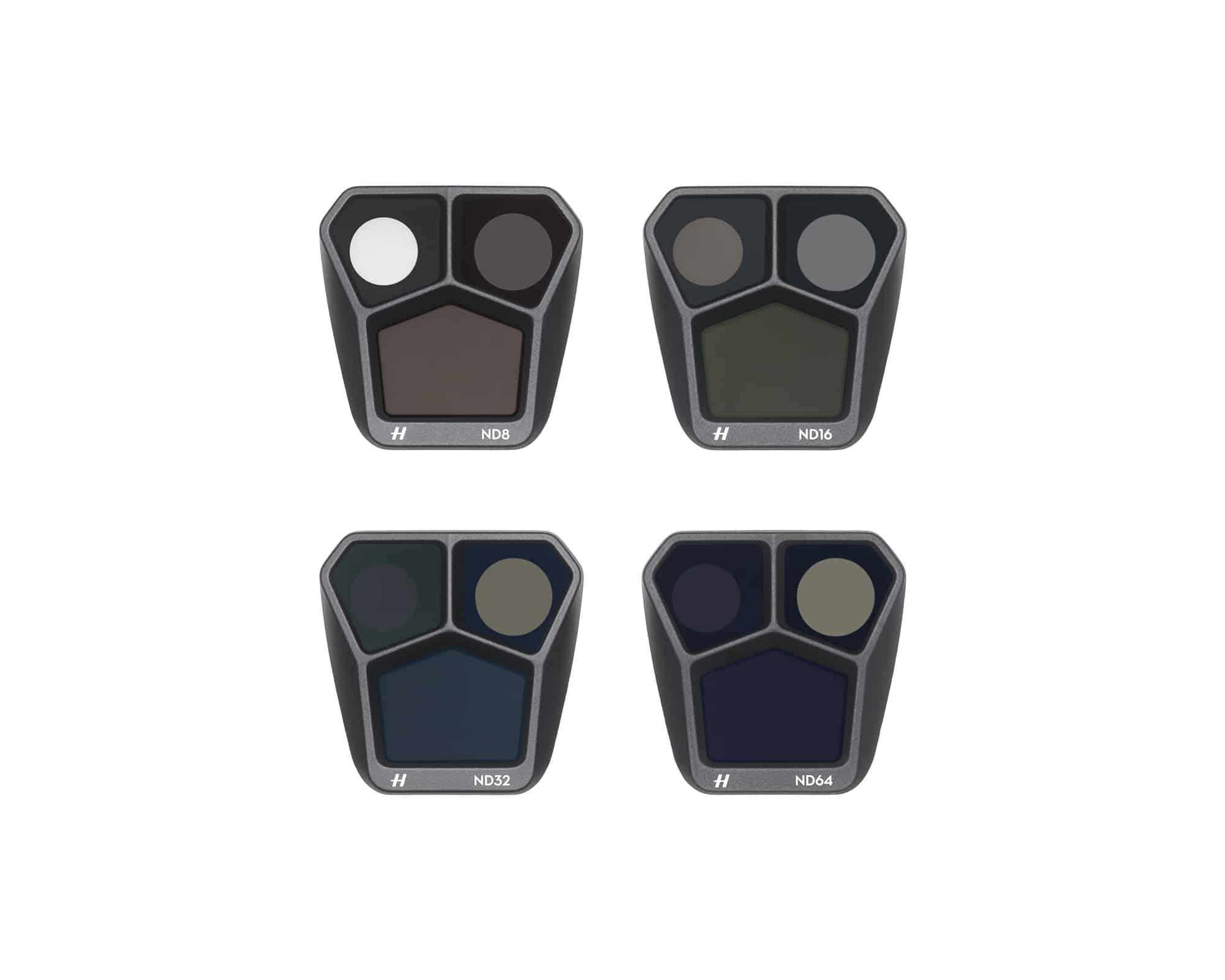 DJI's redesigned ND filter set for the Mavic 3 Pro triple-camera system.