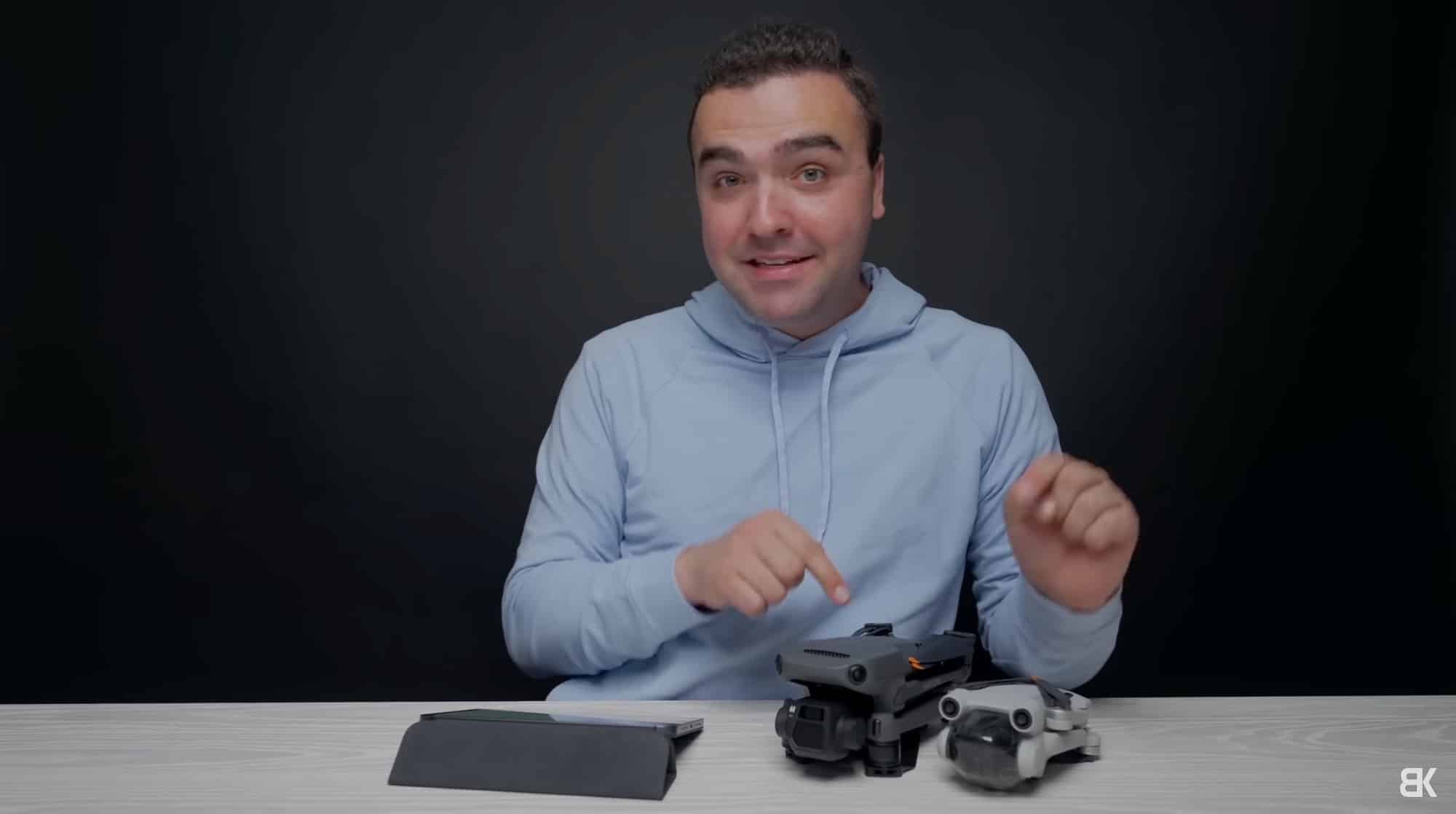 DJI Mavic 3 Cine and DJI Mini 3 Pro, the best hyperlapse drones.