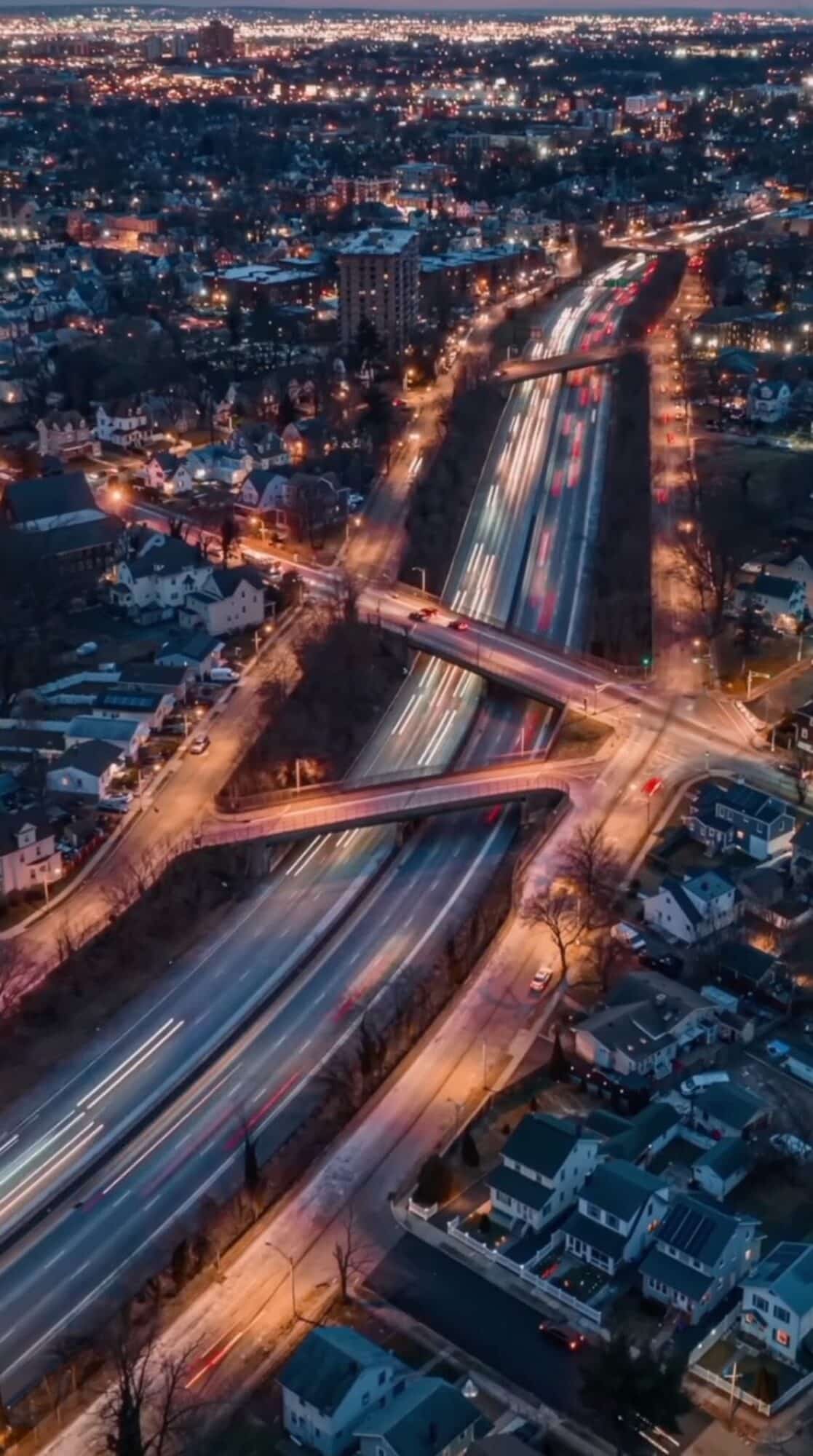 Vertical hyperlapse frame of the kind Billy Kyle shares on Instagram.