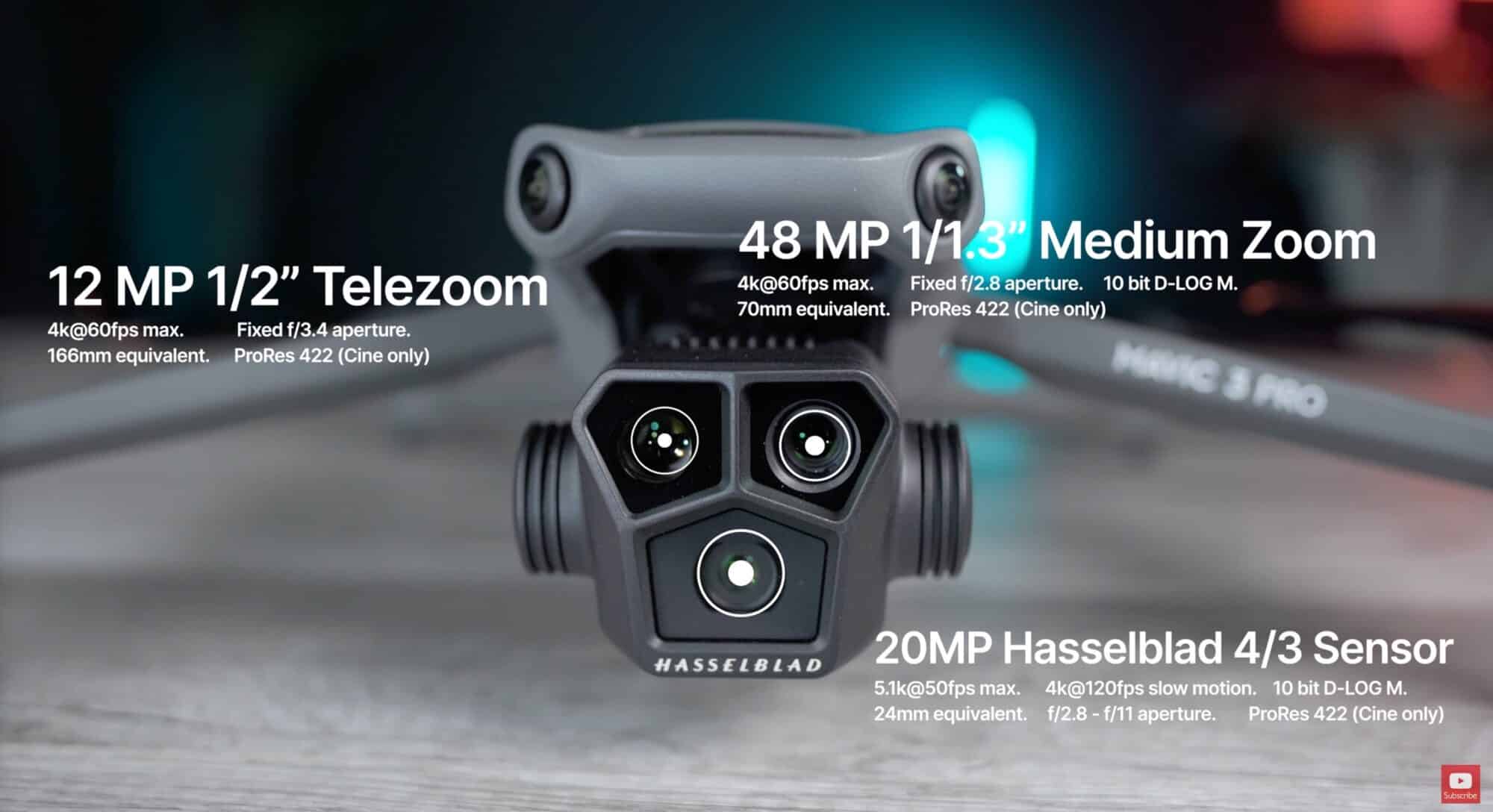 Alright, so I would have to say the number one thing that I like about having the triple camera system on the DJI Mavic 3 Pro drone is the compression effect you can get. I don't know how to explain it, but it gives the video more emotion. Look at the difference here: here's just the 1X camera, the Hasselblad camera, rotating around this elevator, and now here it is zoomed all the way into 7x. Look at that compression effect on the background – it just looks so much more cinematic.