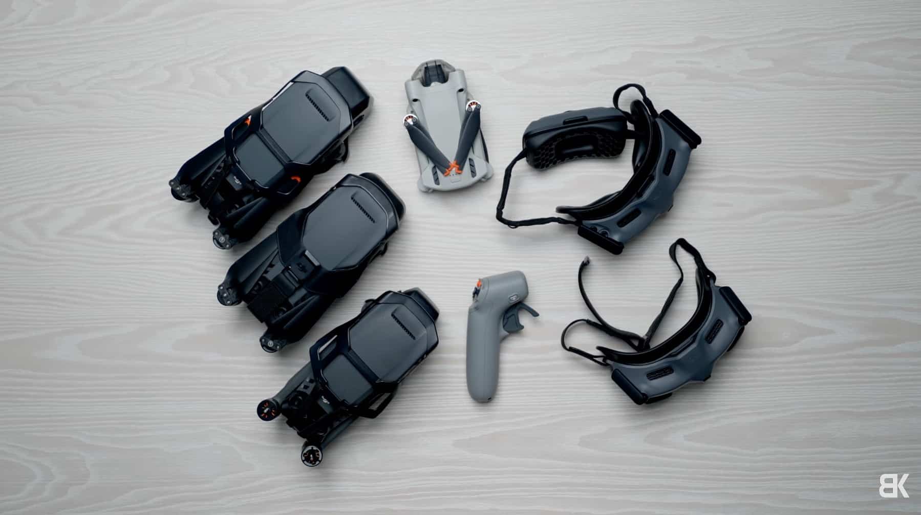 DJI Goggles Integra and RC Motion 2 shown during the pairing walkthrough.
