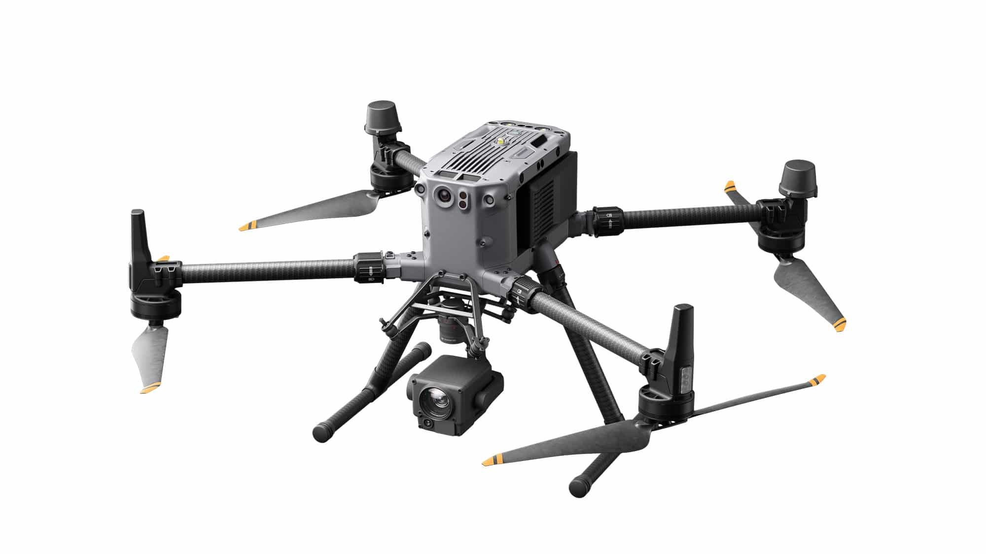 DJI Matrice 350 RTK carrying the four-sensor Zenmuse H20 gimbal.