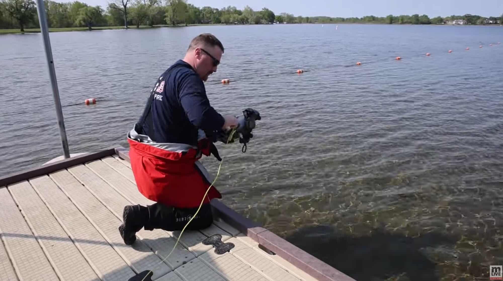 Fire Department Bolsters Water Rescue with Underwater Drone