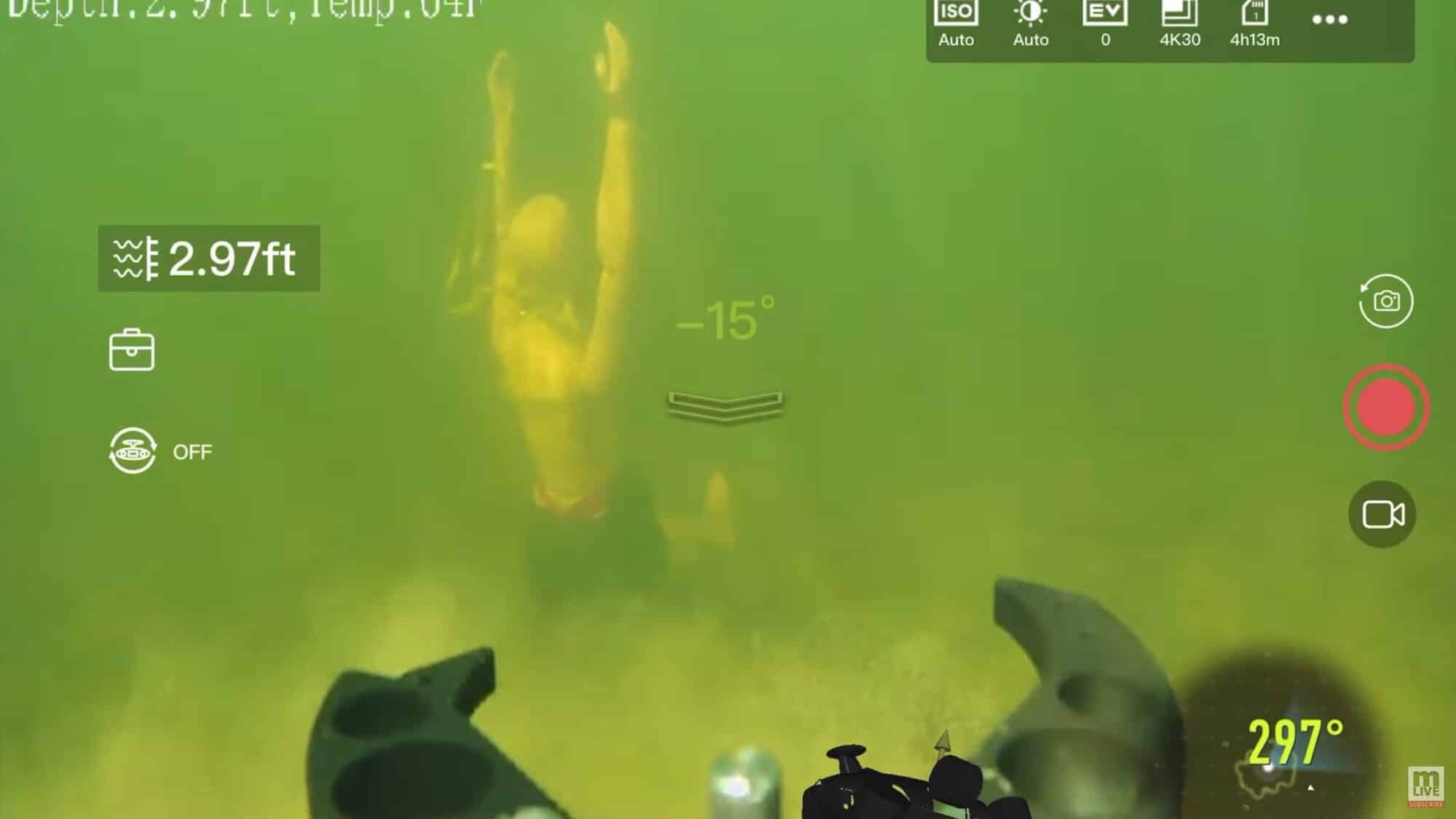 The QYSEA FIFISH V6 Expert ROV, rated to depths of 600 feet (183 meters).