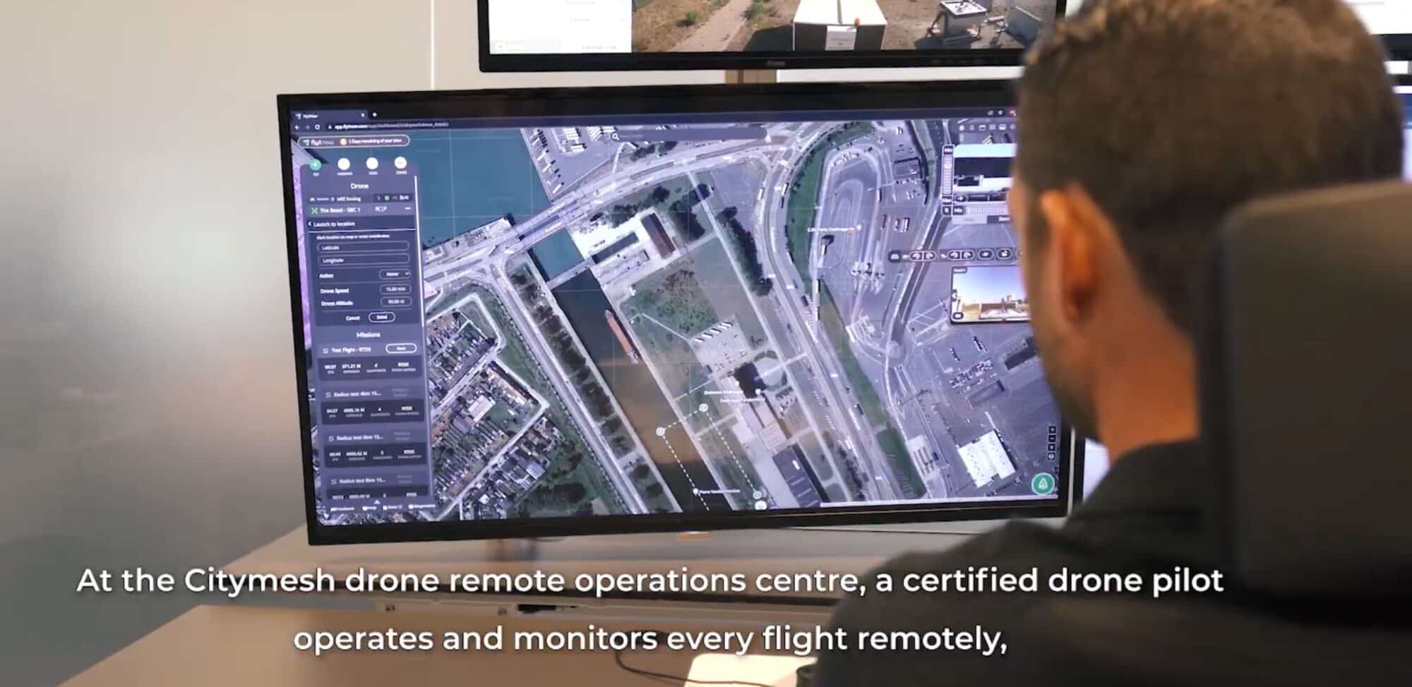 Nokia's Drone Networks platform powering Citymesh's 5G automated drone grid.