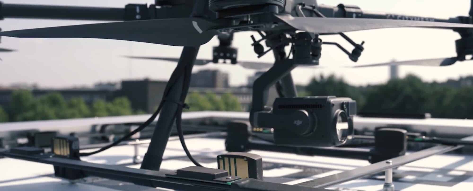 Citymesh drones serve 35 emergency zones across Belgium with thermal imaging.