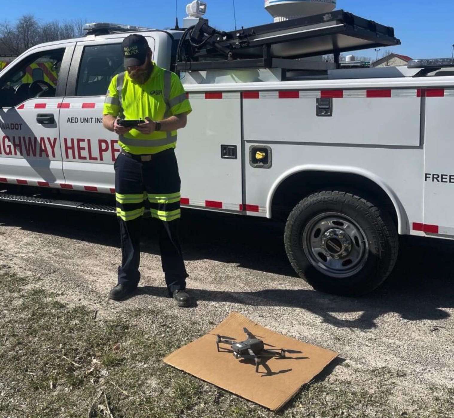 Innovation Soars: Drones Boosting Highway Helper Program