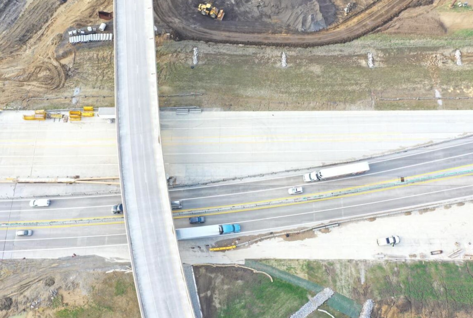 The DJI Mavic 2 the Iowa DOT flies to monitor traffic and work zones.