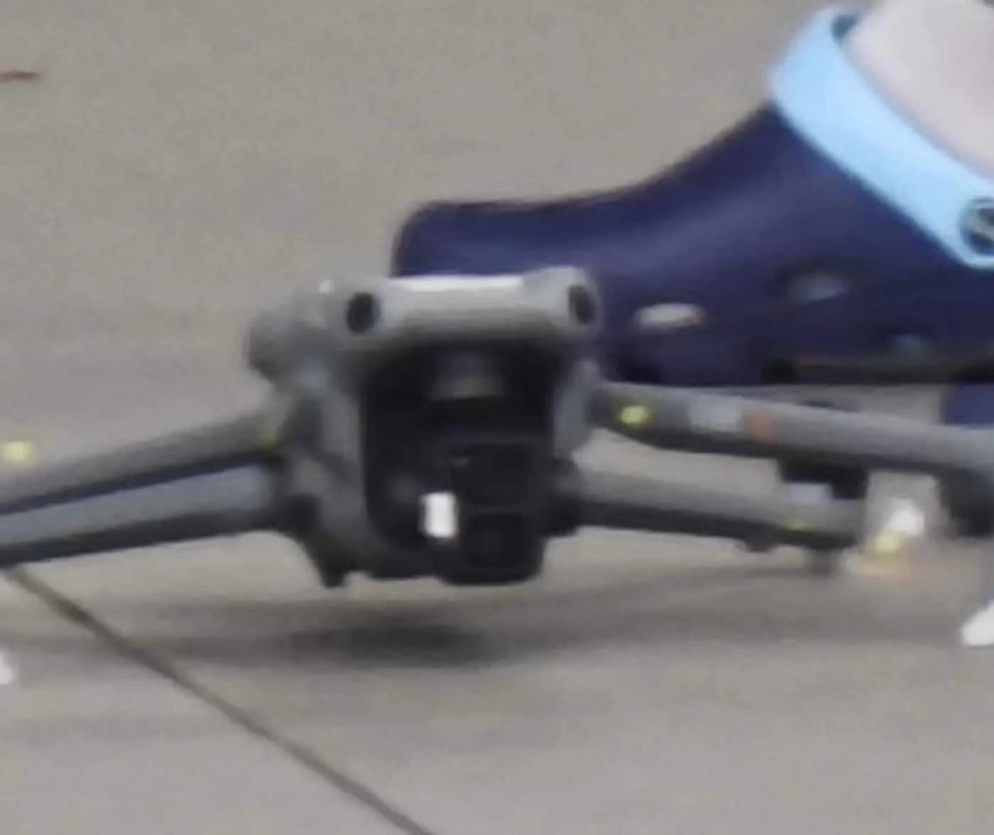DJI Air 3 with the model name printed on its front left arm.