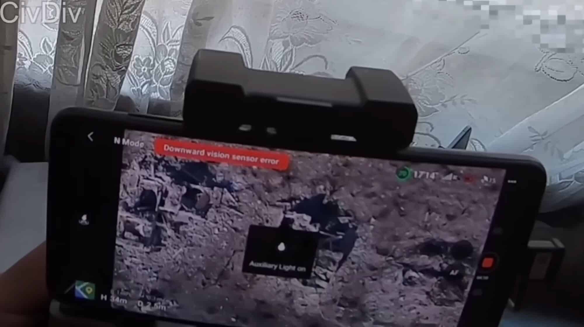 GoPro footage from the volunteer drone operator flying for Ukrainian forces.