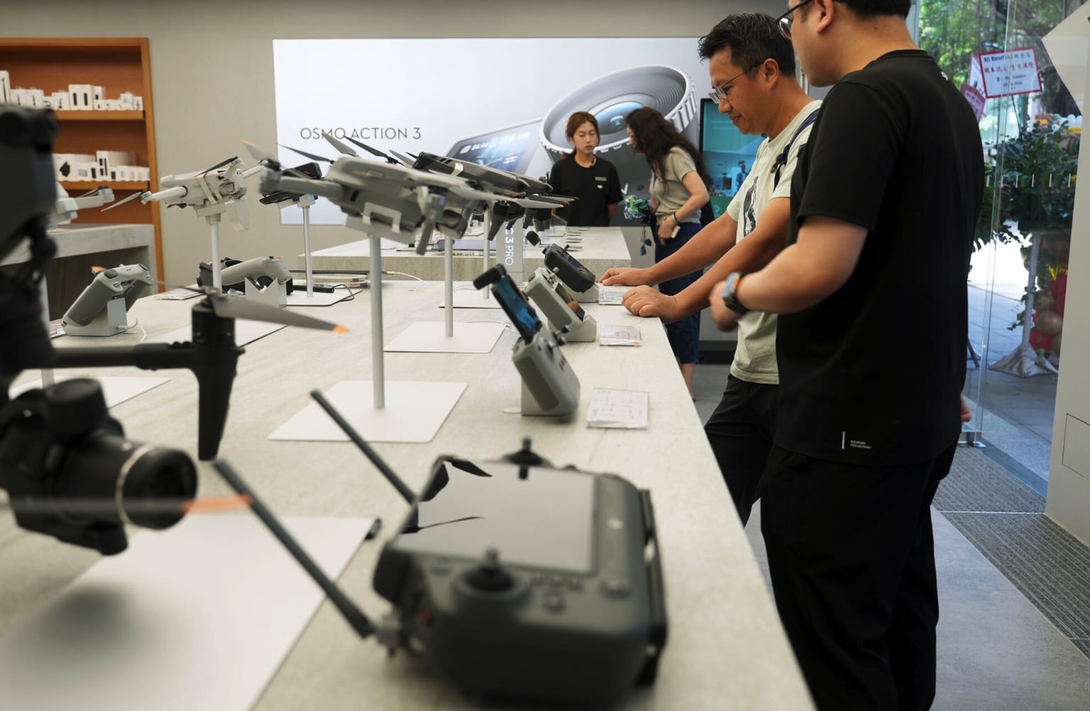 Retail Revival: DJI's Store Reopens in Hong Kong