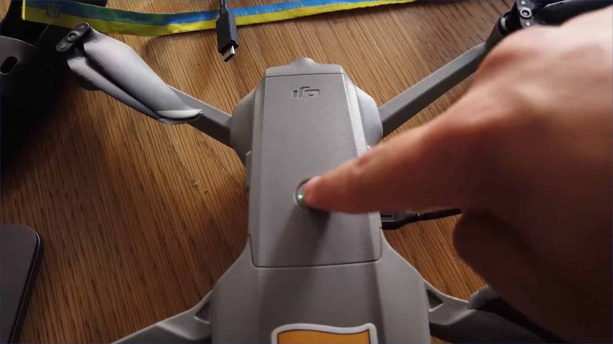 Video frame explaining why Ukrainian crews unlock DJI geo-fencing zones.