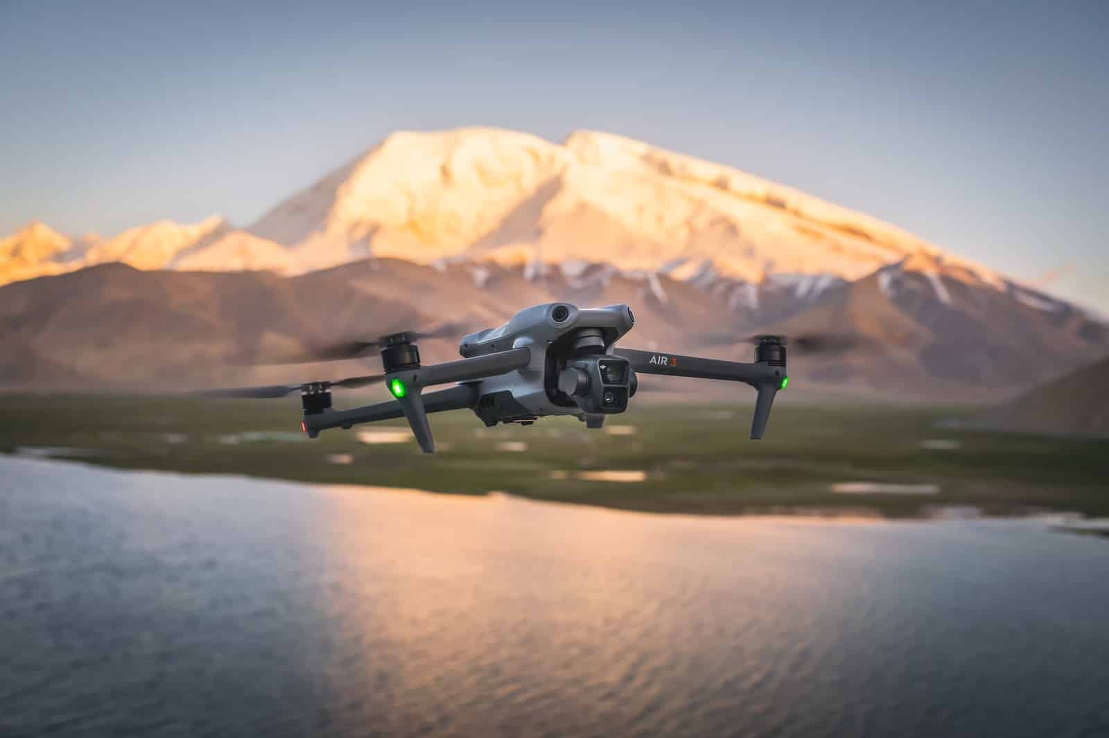 Another DJI Air 3 aerial still from the extended flight time section.