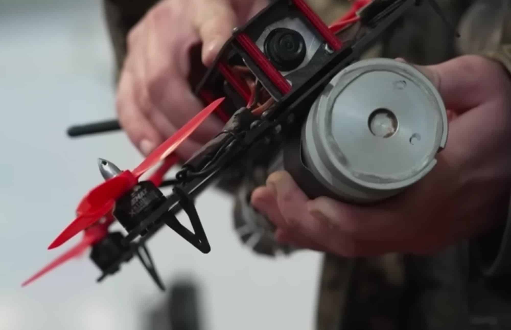 BFM TV documentary segment on military drones used in the war in Ukraine.