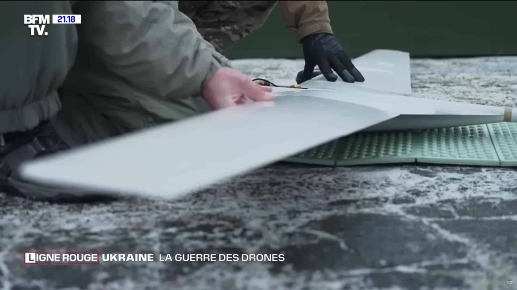 Homemade Ukrainian drone able to drop up to 6.6 pounds (3 kilograms) of explosives.