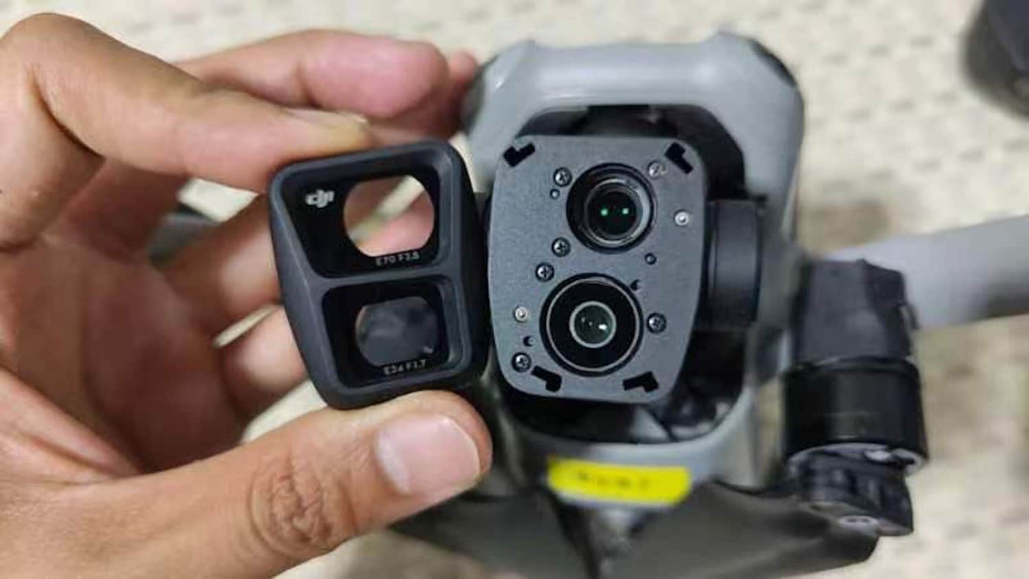 More DJI Air 3 leaked photos and video shared online