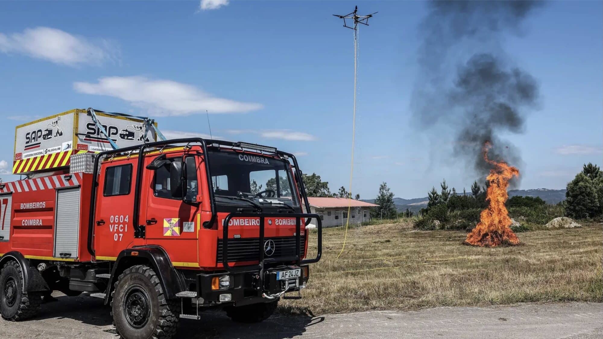 How Portuguese Firefighting Drones Might Outsmart Wildfires