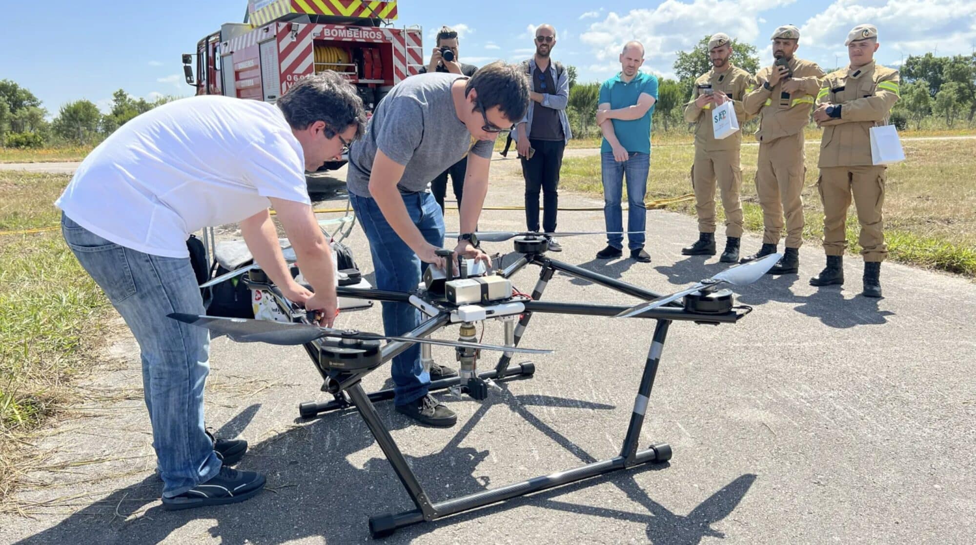How Portuguese Firefighting Drones Might Outsmart Wildfires