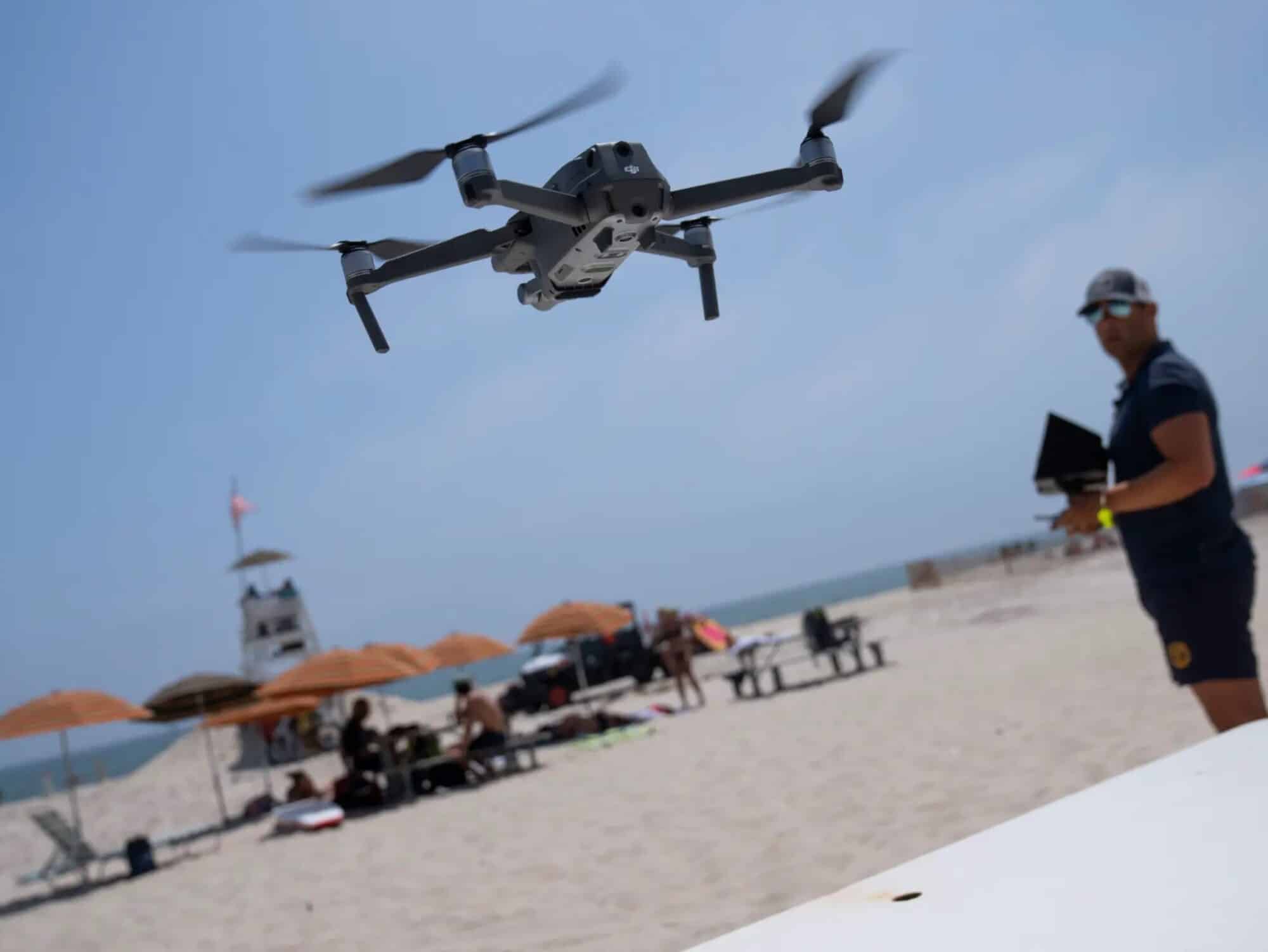 NYPD Increases Police Drone Use at Crime Scenes - New York coastlines will see an influx of advanced shark-monitoring drones following a recent series of shark attacks.
