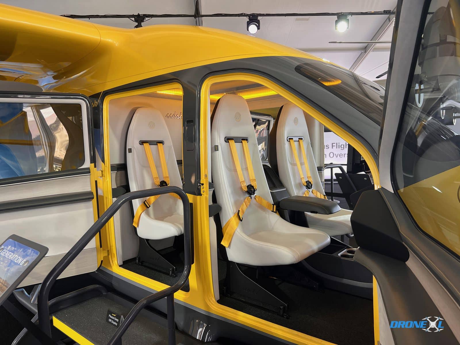 Wisk Aero's Cora technology demonstrator during its first public flight demonstration.